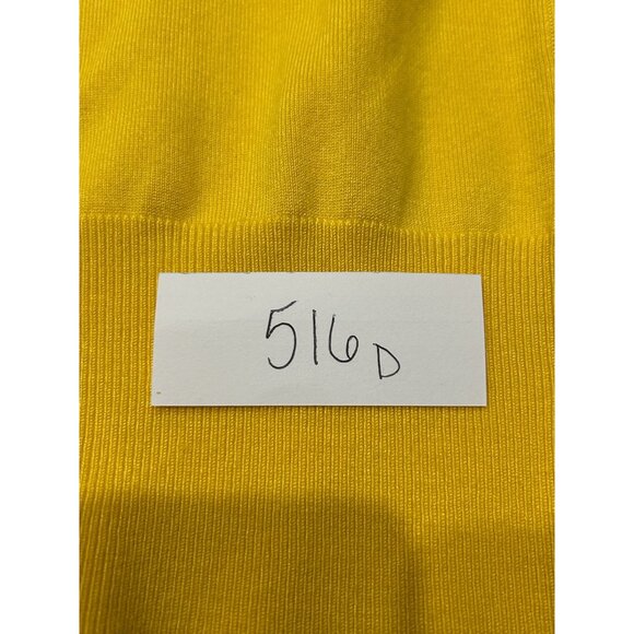 Premise Womens Yellow Cardigan Sweater With Button Detailing Size XL - Picture 9 of 9